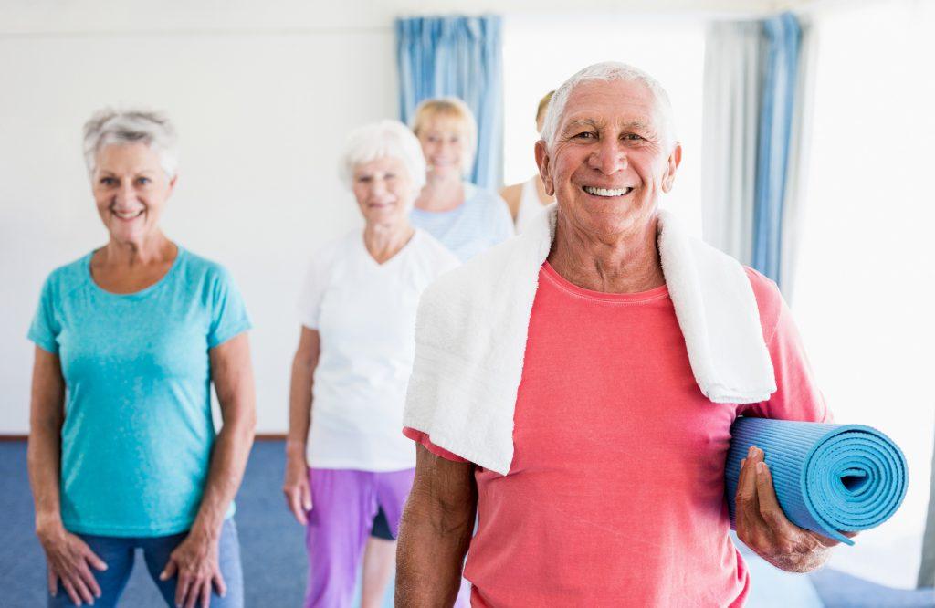 Seniors yoga